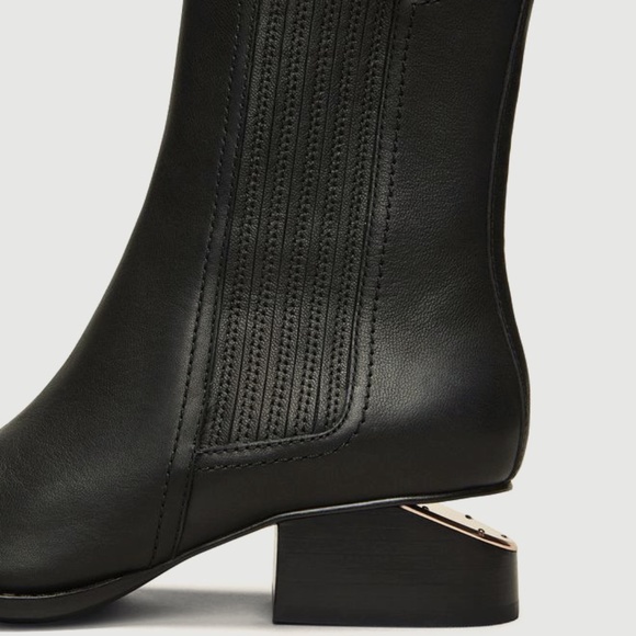 Alexander Wang Leather Ankle Boots - Picture 2 of 11
